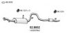 SUZUK 1430057B40 Middle-/End Silencer